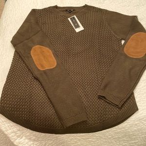 Brand new (tags on) Lety & Me Josey Elbow Patch sweater